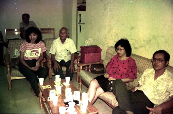 1985 House warming celebration at our first home Jurong West Block 417