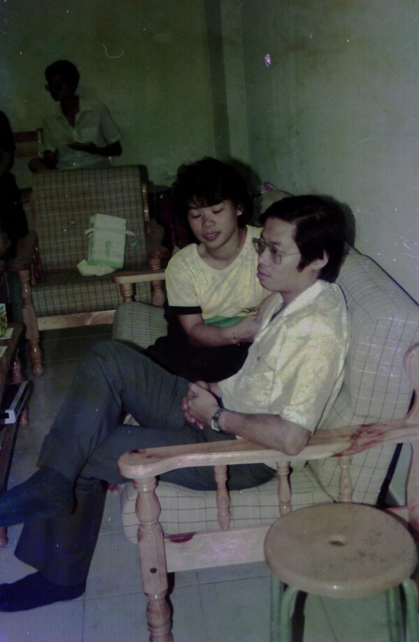 1985 House warming celebration at our first home Jurong West Block 417