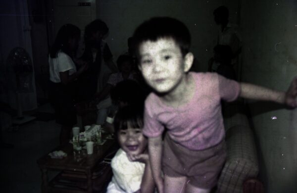 1985 House warming celebration at our first home Jurong West Block 417