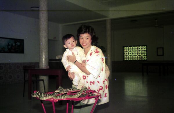 1987 Holiday at Penang with Derrick