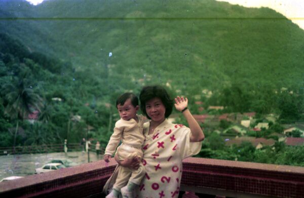 1987 Holiday at Penang with Derrick