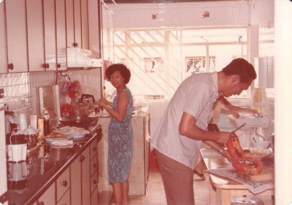 1989 Derrick birthday party three years old