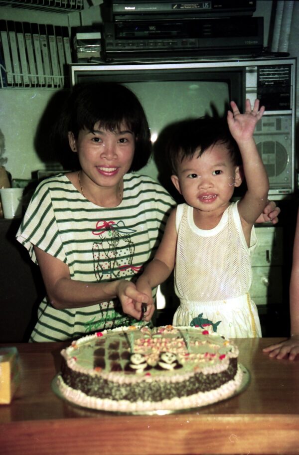 1989 Eric Birthday two years old
