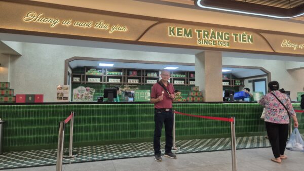 Day 2 - Must try the famous Vietnamese ice Cream from Kem Trang Tien - Love the coconut flavour