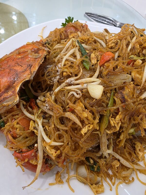 Sentosa Seafood Batam - Crab Noodles
